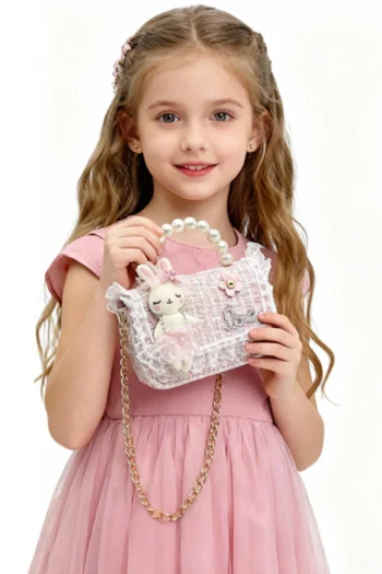 Bolso rosa modelo Conejo